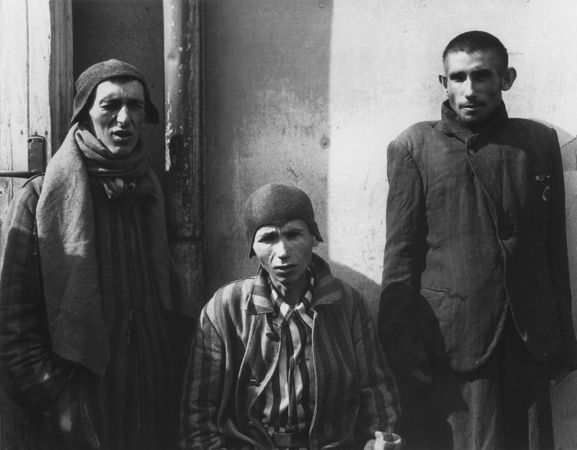 Three survivors of Dachau